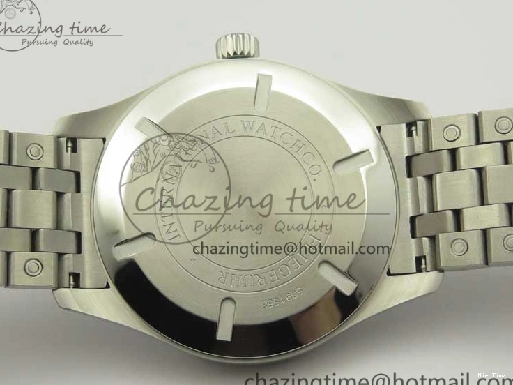 MIROTIME 0326 Mark XVII IW326504 MKS 1:1 Best Edition Black Dial On SS Bracelet MIYOTA 9015 V Durable 7210